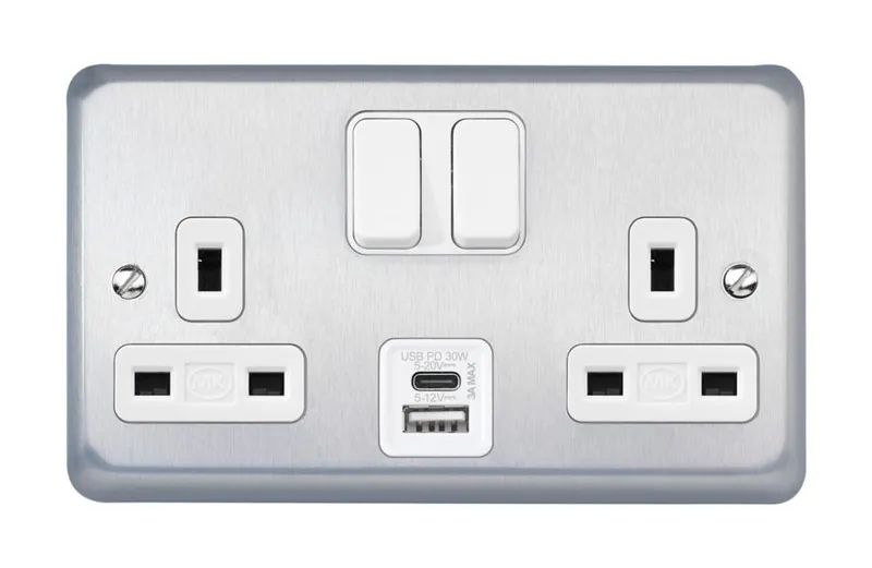 K2966BRC USB Integrated Switch Socket