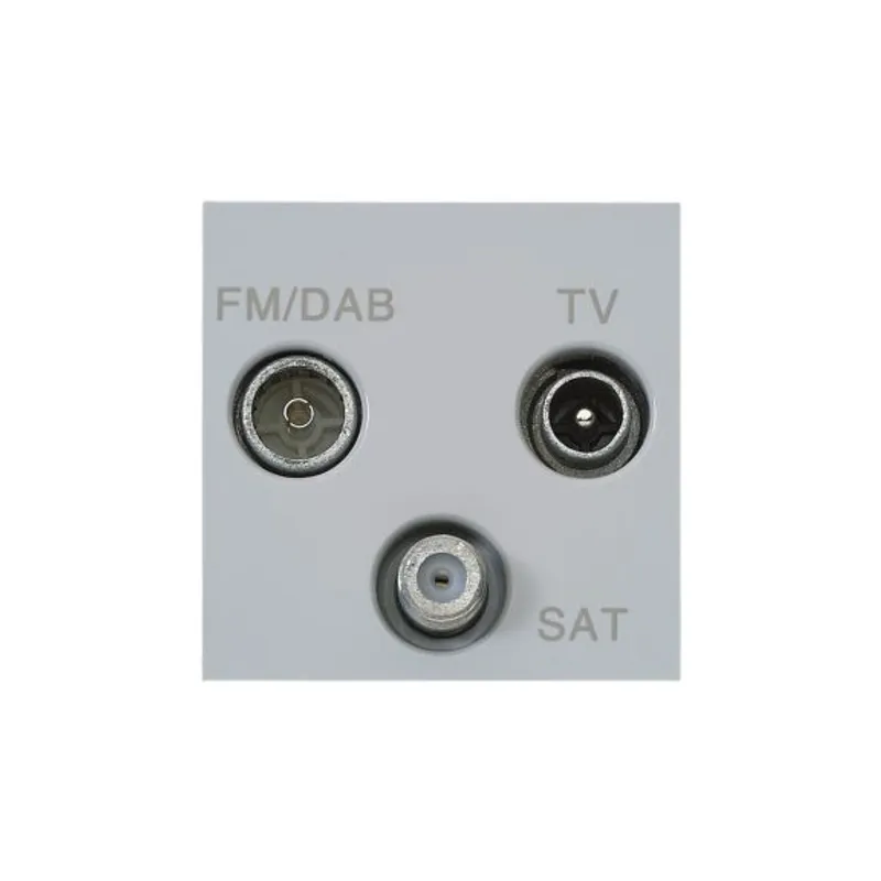 K5853DABSBP Elements TV/FM and Satellite Socket Outlet