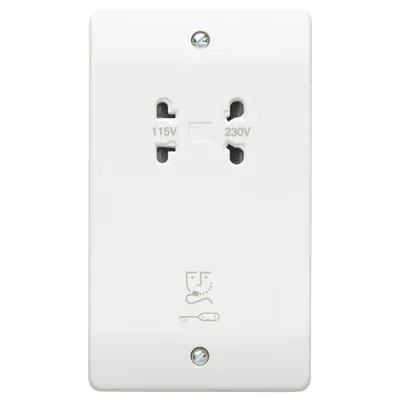 K700WHI Logic Plus™ Shaver Socket