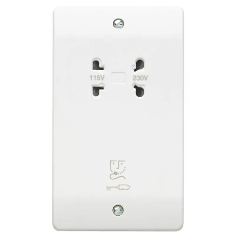 K700WHI Logic Plus™ Shaver Socket