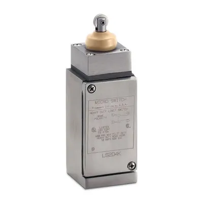 LS2D4K Series HDLS Stainless Steel Non Plug-in: Top Roller Plunger; 1NC 1NO Single-Pole, Double-Throw, Snap-Action, Double-Break; 0.75 in - 14NPT conduit