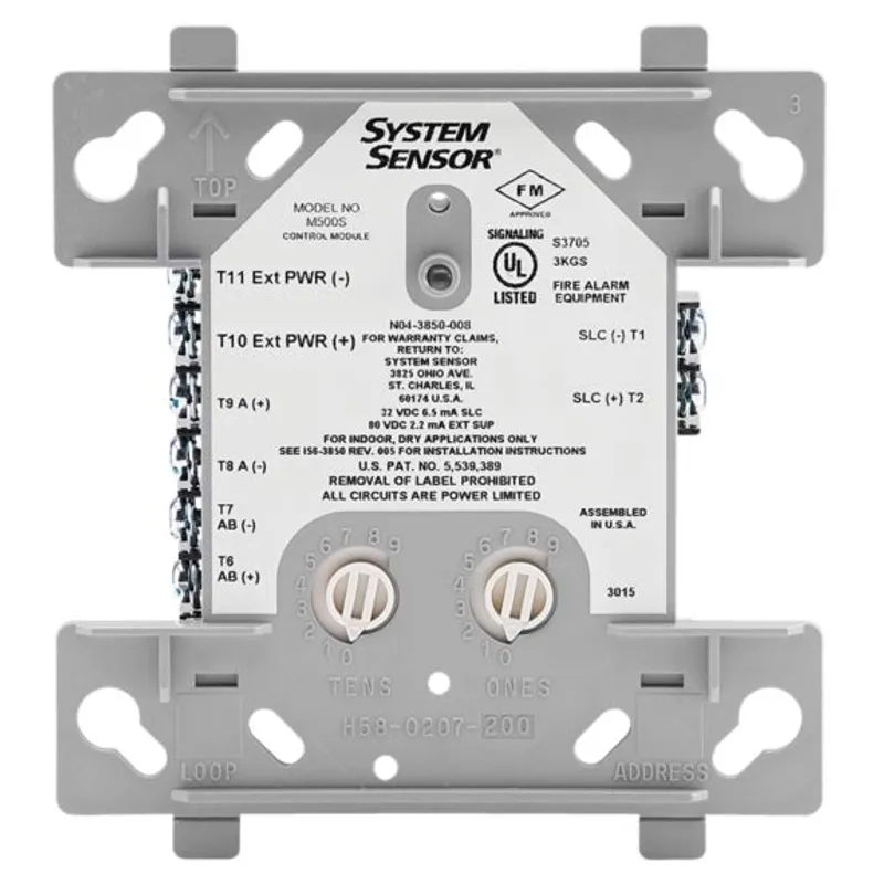 M500S System Sensor’s M500S Supervised Control Module