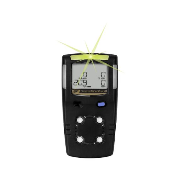 MCX3-00HM-B-EU GasAlert MicroClip X3 H₂S CO (R,B,EU)