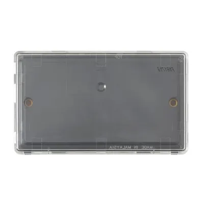 MH4329BLKC MK Dimensions Blankplates Modules