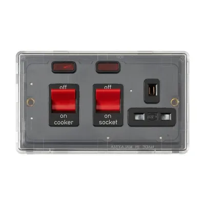 MH5061BLKC MK Dimensions Cooker Control Modules