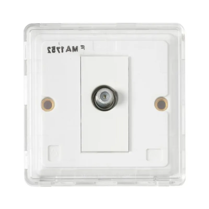 MH5855BLKC MK Dimensions Satellite Socket Outlet Module