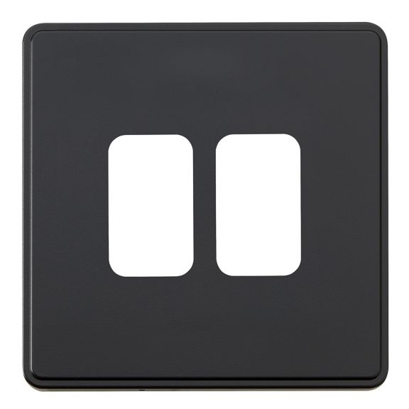 MHFP001MBK MK Dimensions MBK Switch and Grid Frontplates