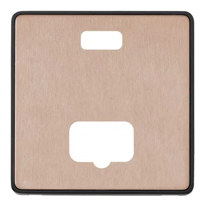 MHFP003BRZB MK Dimensions BRZB Connection Unit Frontplates