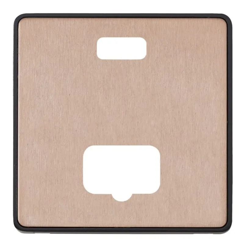 MHFP003BRZB MK Dimensions BRZB Connection Unit Frontplates
