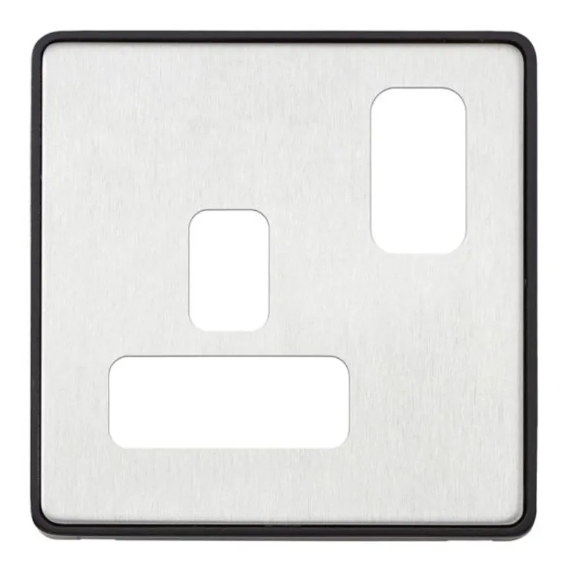 MHFP013BSSB MK Dimensions BSSB Socket Frontplates