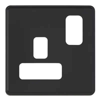 MHFP013MBK MK Dimensions MBK Socket Frontplates