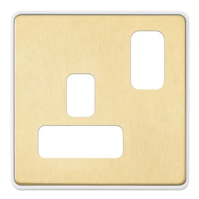MHFP013SBRW MK Dimensions SBRW Socket Frontplates