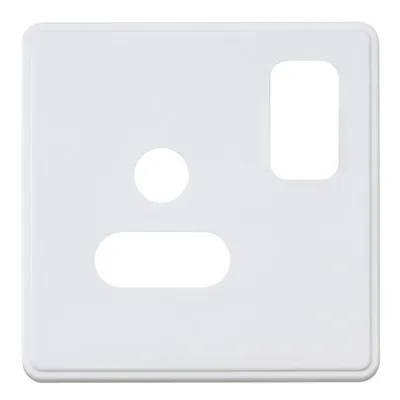 MHFP013WHI MK Dimensions WHI Socket Frontplates