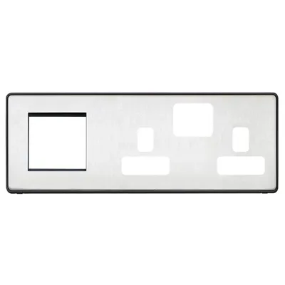 MHFP031BSSB MK Dimensions BSSB Multimedia Frontplates