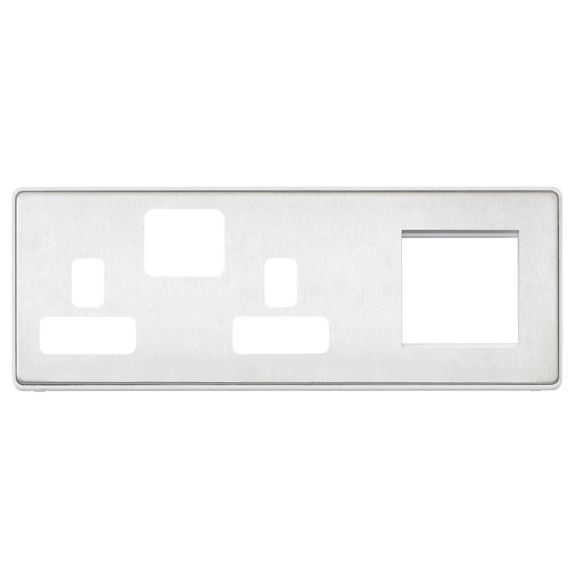MHFP031BSSW MK Dimensions BSSW Multimedia Frontplates