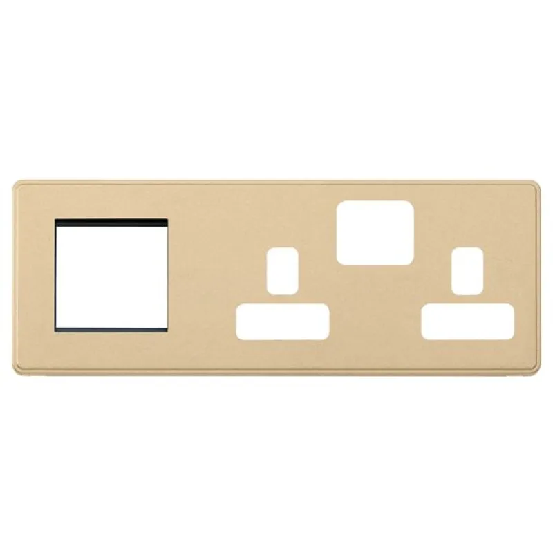 MHFP031CHM MK Dimensions CHM Multimedia Frontplates