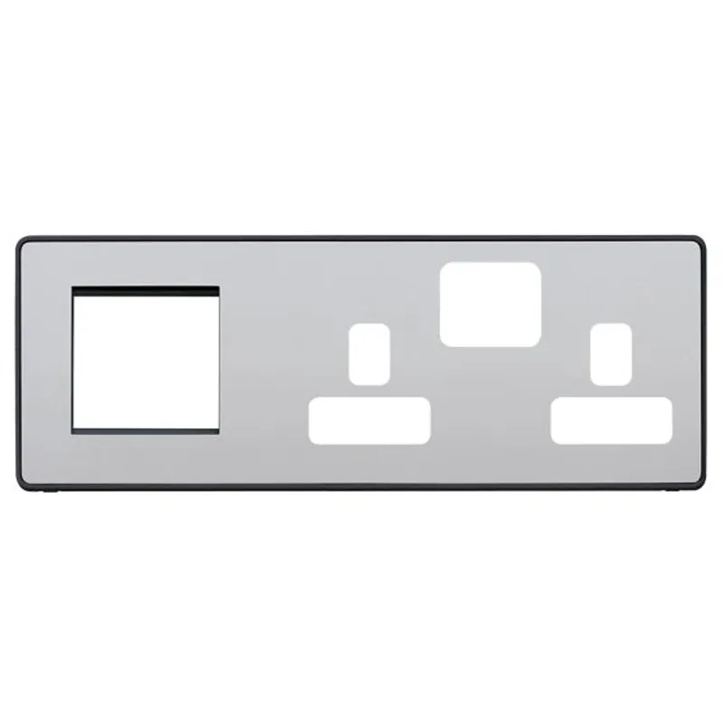 MHFP031SSTB MK Dimensions SSTB Multimedia Frontplates