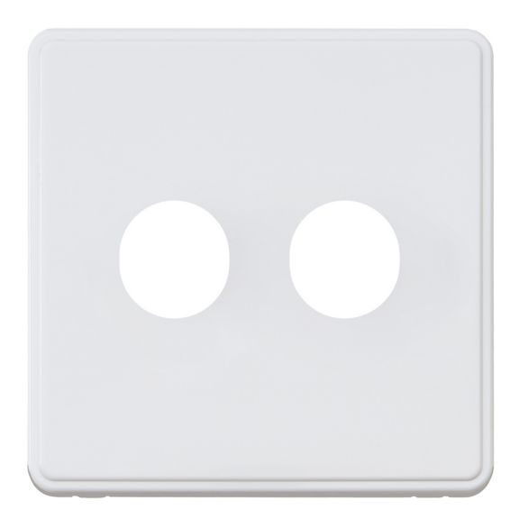 MHFP033WHI MK Dimensions WHI Dimmer Frontplates