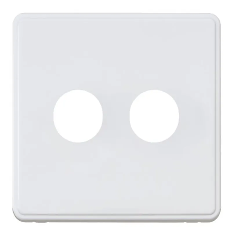 MHFP033WHI MK Dimensions WHI Dimmer Frontplates