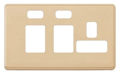 MHFP036CHM MK Dimensions CHM Shaver and Cooker Control Frontplates