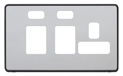 MHFP036SSTB MK Dimensions SSTB Shaver and Cooker Control Frontplates