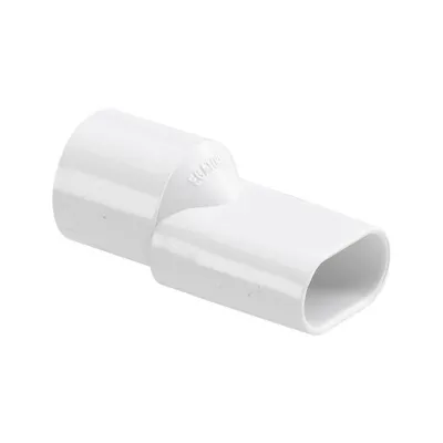 OA3WHI Egatube® Oval to Round Adaptor