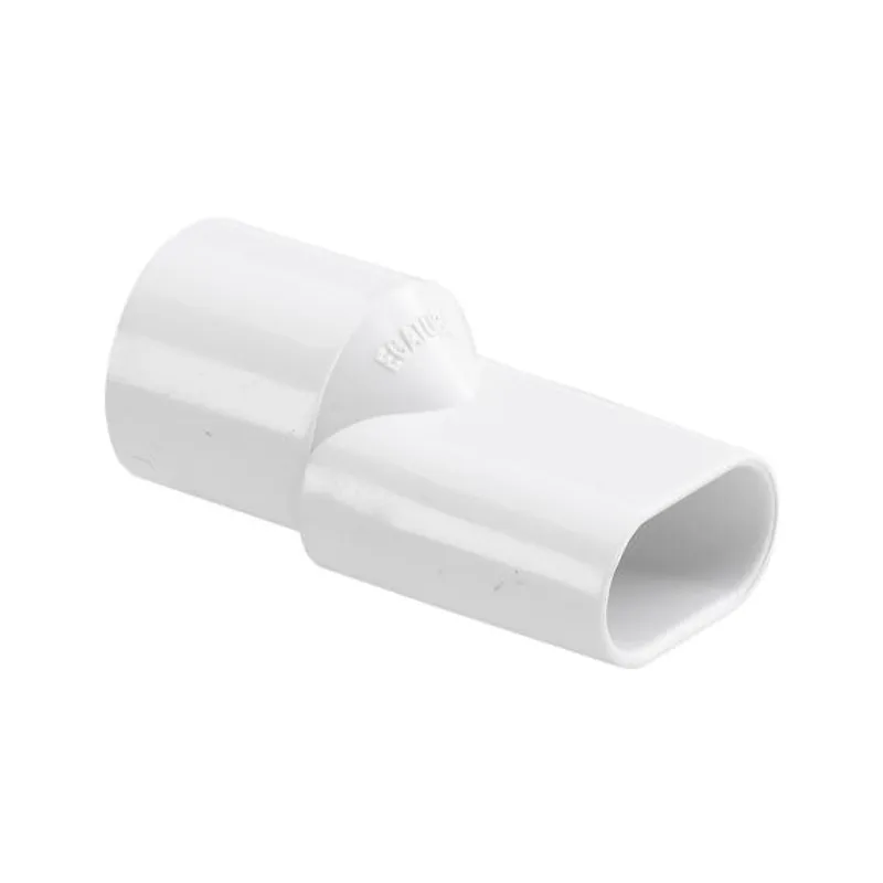 OA3WHI Egatube® Oval to Round Adaptor