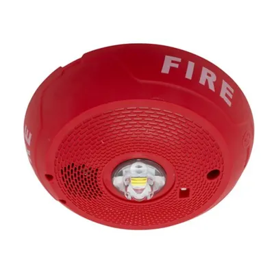 PC2RLED L-Series LED 2-Wire Ceiling-Mount Indoor Horn Strobe