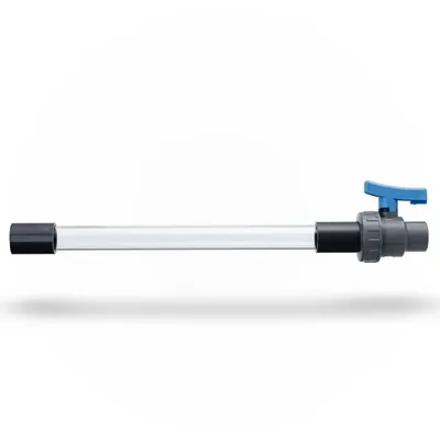 PIP-025-G Condensation Valve Trap with Ball Valve 25 mm x 12" Grey