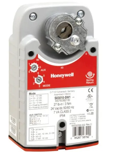 S05010 S05 Series 5Nm Spring Return Damper Actuator