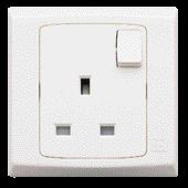 S8875WHISG 10A 5G 2W SP MODULAR PLATESWITCH