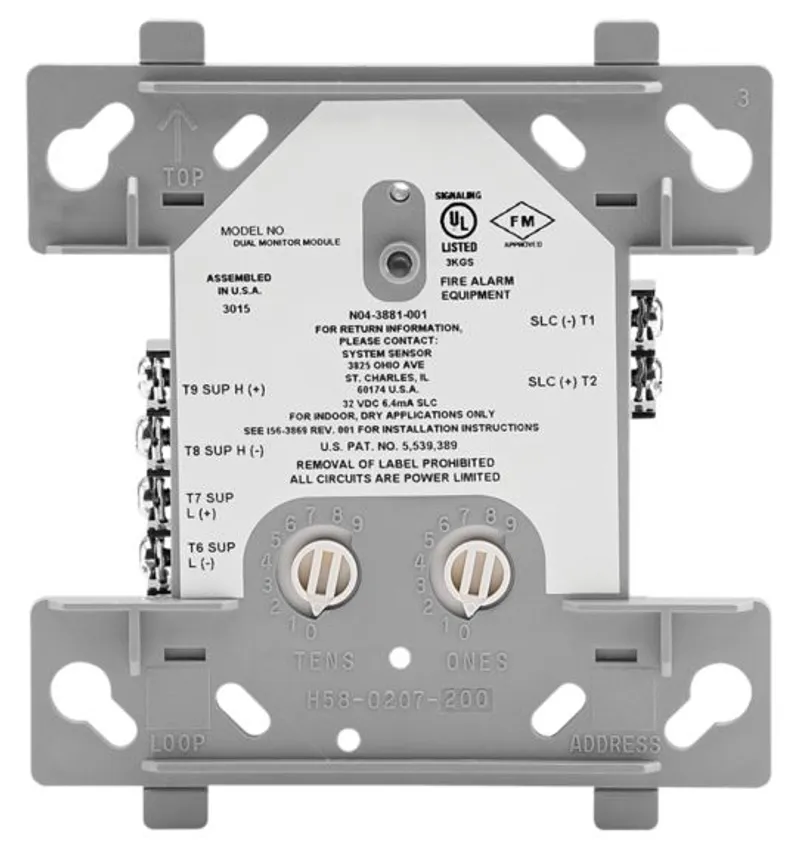 SK-MONITOR-2 SK-MONITOR-2 Addressable Dual Monitor Module