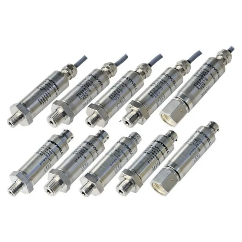 SPT4V0015PA4W12 SPT Series Heavy Duty Pressure Transducer, 4V version, compensated, 0 psi to 15 psi, absolute, 18-27 NPT, cable, 12 feet