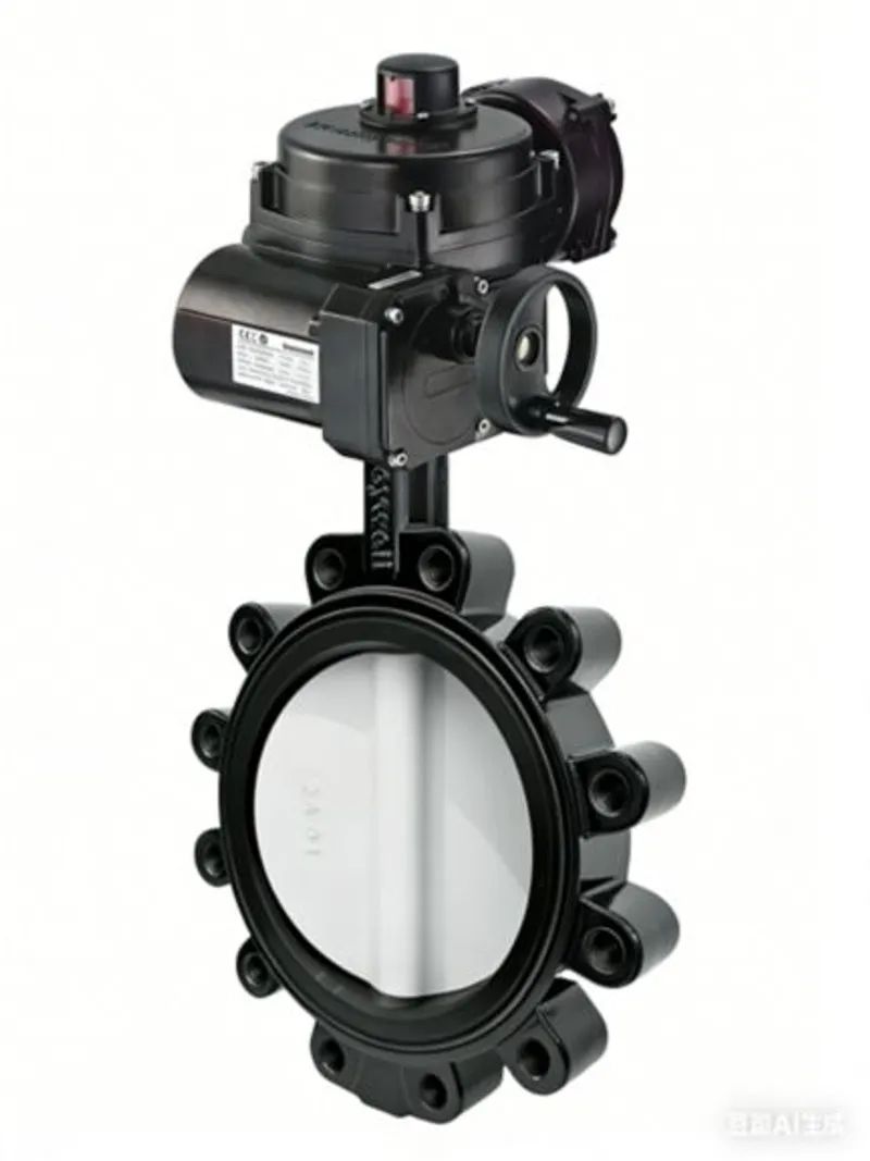 V9ABFL16-050-012 V9ABF Series PN16 Lug Type Motorised Butterfly Valves