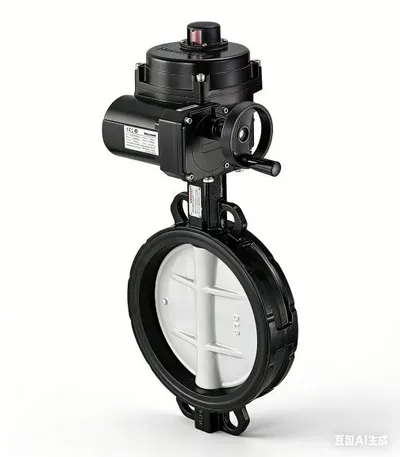 V9ABFW25-050-012 V9ABF Series PN25 Wafer Type Motorised Butterfly Valves