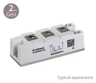 34 mm Rectifier Diode Module with 2200 V in solder bond technology