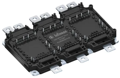 The HybridPACK™ Drive is a very compact six-pack module (750V/1000A) optimized for hybrid and electric vehicles.