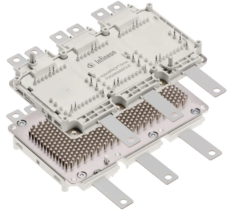750 V, 950 A sixpack automotive qualified IGBT module