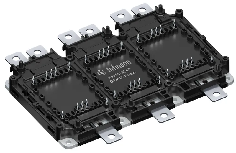HybridPACK™ Drive G2 with Si/SiC Fusion switch : Compact 750V B6-bridge power module optimized for inverter various power classes