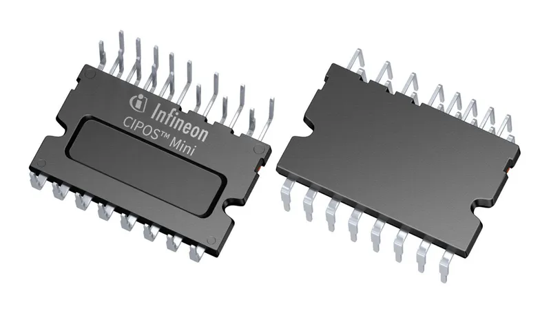 CIPOS™ Mini 600 V, 4 A three-phase intelligent power module