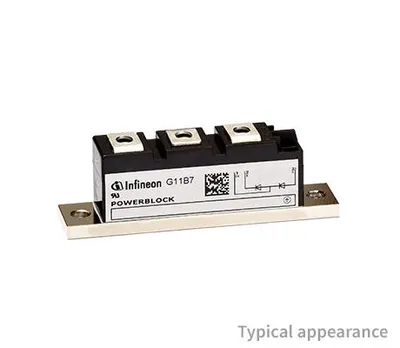 20 mm Single Rectifier Diode Module with 1600 V in pressure contact technology
