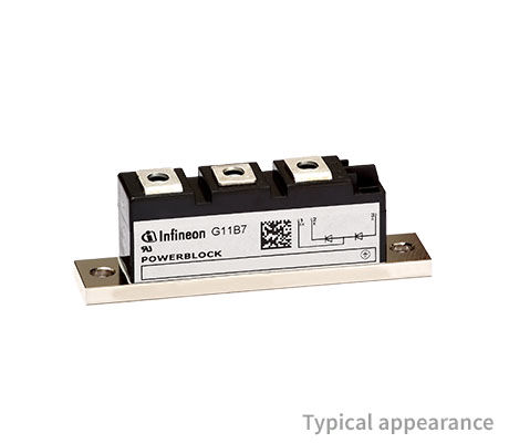 20 mm Single Rectifier Diode Module with 1600 V in pressure contact technology