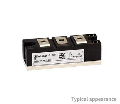 34 mm Thyristor/Thyristor Module with 1600 V in pressure contact technology