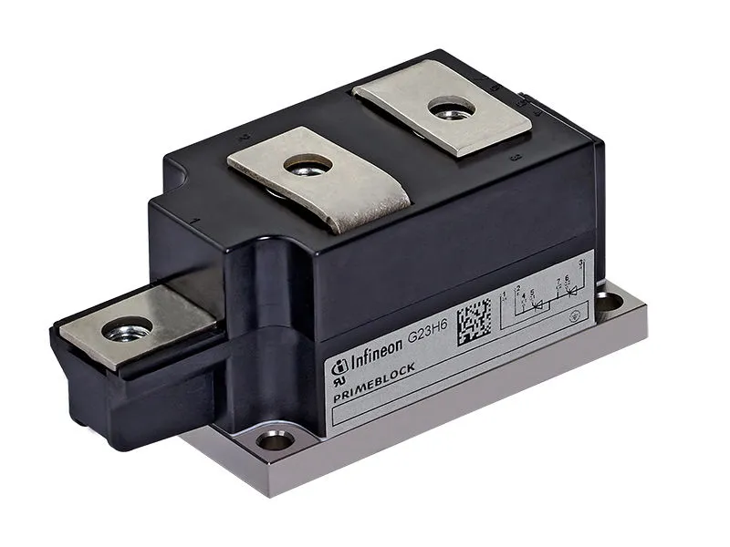 50 mm Thyristor/Thyristor module with 1600 V in pressure contact technology