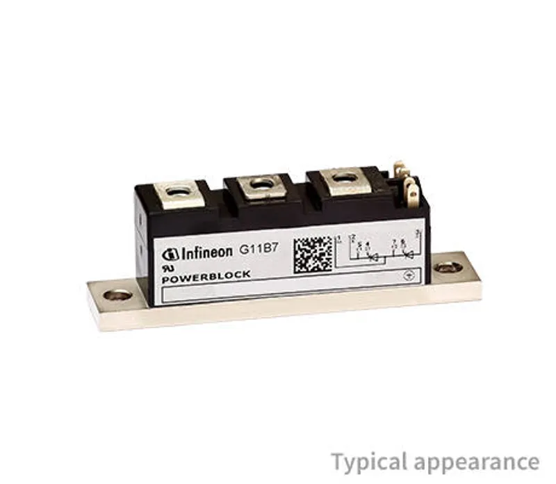20 mm Thyristor/Thyristor module with 1600 V in pressure contact technology