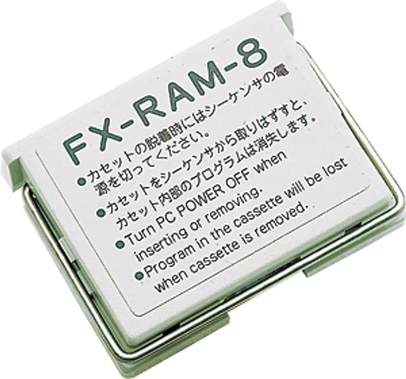 FX-RAM-8 Mitsubishi MELSEC-F (FX) Series Option/Training