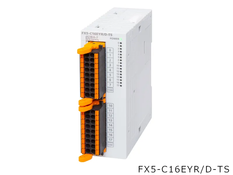 FX5-C16EYR/D-TS Mitsubishi MELSEC iQ-F Series Input/Output Module