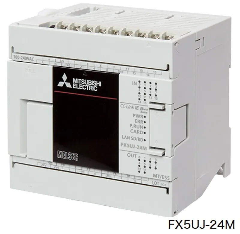 FX5UJ-24MR/ES Mitsubishi MELSEC iQ-F Series CPU Module