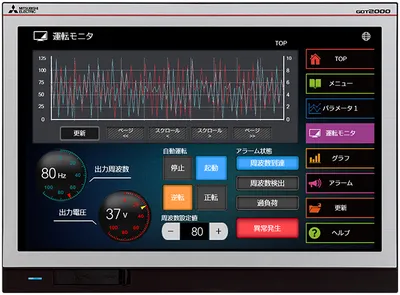 GT2512-WXTSD Mitsubishi GOT HMI 12.1" Wide
