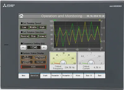 GT2310-VTBA Mitsubishi GOT HMI 10.4"